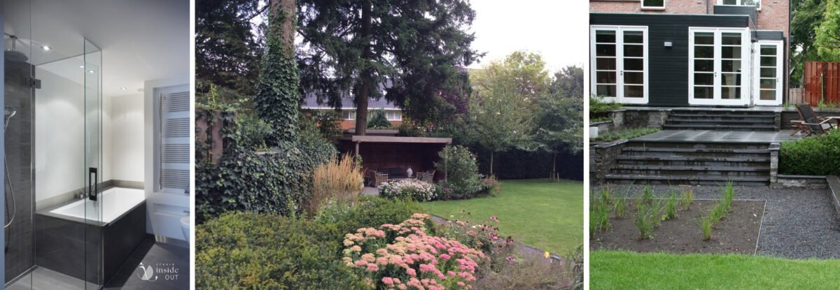 interieurontwerp kinderbadkamer en tuinontwerp