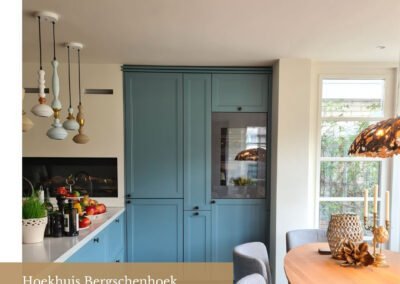 Aanbouw en verbouwing hoekwoning te Bergschenhoek